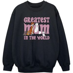 Absolute Cult - Aristocats Greatest Mum - Noir - Sweatshirt Absolute Cult - Aristocats Greatest Mum - Noir - Sweatshirt