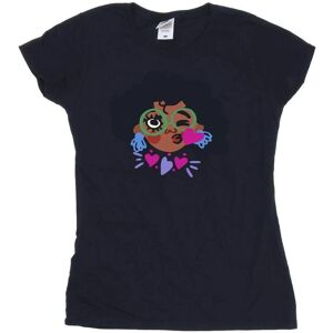 Absolute Cult Mirabel Kiss Navy Blue T-Shirt - Women’s Encanto Absolute Cult Mirabel Kiss Navy Blue T-Shirt - Women’s Encanto