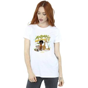 Disney Women's Encanto Animal Magnet Boyfriend T-Shirt - Casual Clothing Disney Women's Encanto Animal Magnet Boyfriend T-Shirt - Casual Clothing