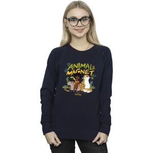 Absolute Cult Disney Encanto Animal Magnet Sweatshirt - Women's Navy Blue Absolute Cult Disney Encanto Animal Magnet Sweatshirt - Women's Navy Blue