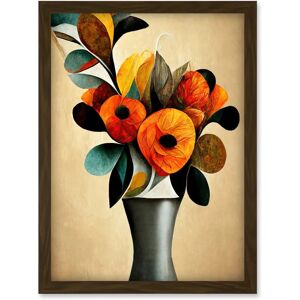 Artery8 - Abstract Autumn - Orange - Bouquet - Wall Art Print Artery8 - Abstract Autumn - Orange - Bouquet - Wall Art Print