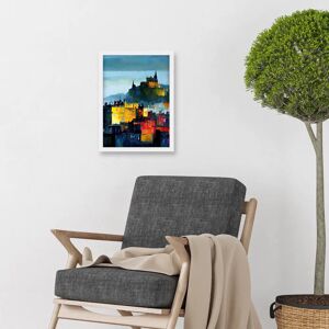 Artery8 - Edinburgh Castle Cityscape - A4 - Art print Artery8 - Edinburgh Castle Cityscape - A4 - Art print