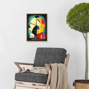 Artery8 - Kandinsky Abstract - Framed - A4 - Wall Art Artery8 - Kandinsky Abstract - Framed - A4 - Wall Art