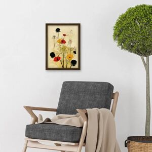 Artery8 - Red Poppies and Yellow Marigolds - A4 - Art Print Artery8 - Red Poppies and Yellow Marigolds - A4 - Art Print