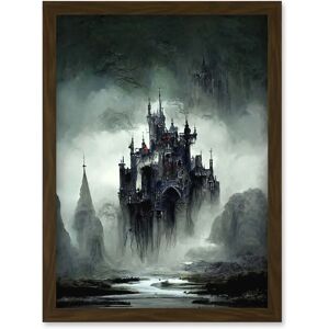 Artery8 - Dark Gothic Castle Fantasy Landscape - Brown Artery8 - Dark Gothic Castle Fantasy Landscape - Brown
