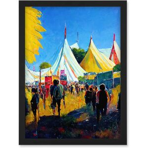 Artery8 - Glastonbury 1987 Morning - A4 - Wall Art Print Artery8 - Glastonbury 1987 Morning - A4 - Wall Art Print