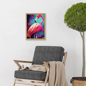 Artery8 - Flamingo Illustration - A4 - Wall Art Artery8 - Flamingo Illustration - A4 - Wall Art