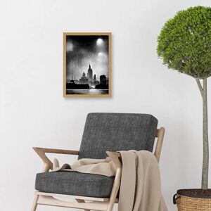 Artery8 - 1950s New York Cityscape - Monochrome - Framed Wall Art Artery8 - 1950s New York Cityscape - Monochrome - Framed Wall Art