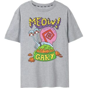 SpongeBob SquarePants Medium Grey Short-Sleeve T-Shirt - T-Shirt SpongeBob SquarePants Medium Grey Short-Sleeve T-Shirt - T-Shirt