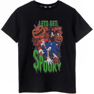 Sonic the Hedgehog Short Sleeved T-Shirt - Boys Black Sonic the Hedgehog Short Sleeved T-Shirt - Boys Black