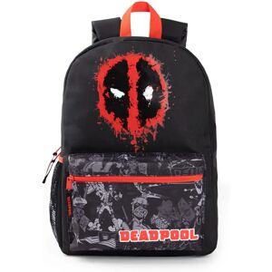 Marvel Boys Backpack Black Deadpool - One Size Marvel Boys Backpack Black Deadpool - One Size
