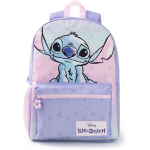 Mochila de meninas Disney Stitch roxa - Tamanho único Mochila de meninas Disney Stitch roxa - Tamanho único