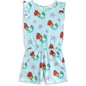 Vanilla Underground Disney Ariel Girls Light Blue Sleeveless Playsuit - Girls' Summer Casual Wear Vanilla Underground Disney Ariel Girls Light Blue Sleeveless Playsuit - Girls' Summer Casual Wear