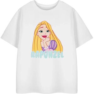 Disney Rapunzel Girls White Short Sleeve T-Shirt - Girl's Disney Princess Tee Disney Rapunzel Girls White Short Sleeve T-Shirt - Girl's Disney Princess Tee