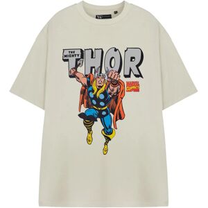 Marvel Beige Thor XXX-Large T-Shirt - Short Sleeve Men Marvel Beige Thor XXX-Large T-Shirt - Short Sleeve Men