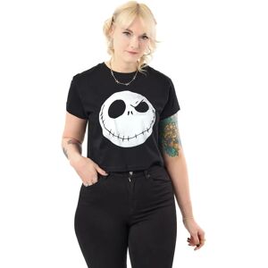 Disney Jack Skellington Black Crop Top - T-Shirt Disney Jack Skellington Black Crop Top - T-Shirt