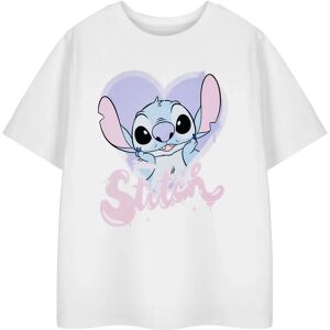 Disney Stitch Heart Bubble White Kids T-Shirt - 5-6 Years Disney Stitch Heart Bubble White Kids T-Shirt - 5-6 Years