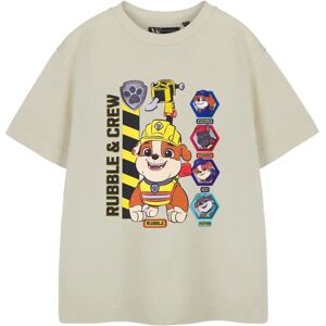 Paw Patrol Beige T-Shirt Boys Rubble & Crew - 2-3 Years Paw Patrol Beige T-Shirt Boys Rubble & Crew - 2-3 Years