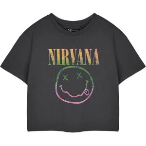 T-shirt court gris femme Nirvana - T-Shirt T-shirt court gris femme Nirvana - T-Shirt