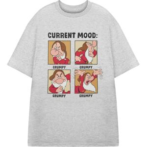 Disney Snow White Grey Short-Sleeved T-Shirt - T-Shirt Disney Snow White Grey Short-Sleeved T-Shirt - T-Shirt