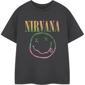 T-shirt pour enfants Nirvana gris avec logo arc-en-ciel - 3-4 Ans T-shirt pour enfants Nirvana gris avec logo arc-en-ciel - 3-4 Ans