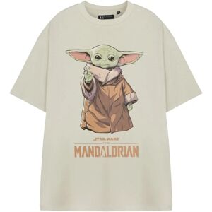 Vanilla Underground Star Wars x The Mandalorian Medium Beige Grogu T-Shirt - T-Shirt Vanilla Underground Star Wars x The Mandalorian Medium Beige Grogu T-Shirt - T-Shirt