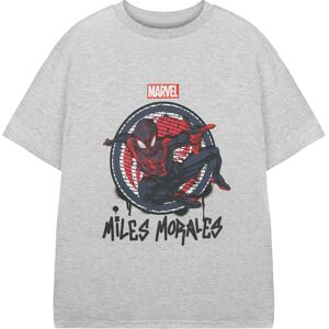 Marvel x Spider-Man Boys Grey Short Sleeve T-Shirt Marvel x Spider-Man Boys Grey Short Sleeve T-Shirt
