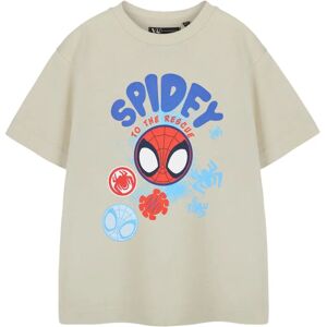 Marvel Spiderman Boys Short Sleeve T-Shirt - Beige Marvel Spiderman Boys Short Sleeve T-Shirt - Beige