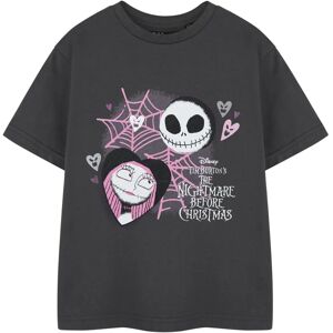 Disney Nightmare Before Christmas Grey T-Shirt for Girls 5-6 Years Disney Nightmare Before Christmas Grey T-Shirt for Girls 5-6 Years