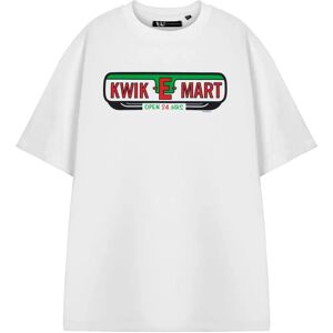 The Simpsons White Kwik-E-Mart Large T-Shirt The Simpsons White Kwik-E-Mart Large T-Shirt