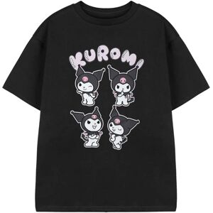 Hello Kitty Kuromi Girls T-Shirt - Black Hello Kitty Kuromi Girls T-Shirt - Black