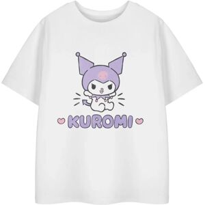T-shirt blanc Kuromi Hello Kitty - Filles 13-14 ans - Publicité T-shirt blanc Kuromi Hello Kitty - Filles 13-14 ans - Publicité