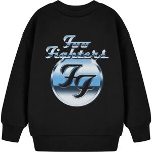 Foo Fighters Kids Black Metal Shine Sweatshirt - Unisex Foo Fighters Kids Black Metal Shine Sweatshirt - Unisex