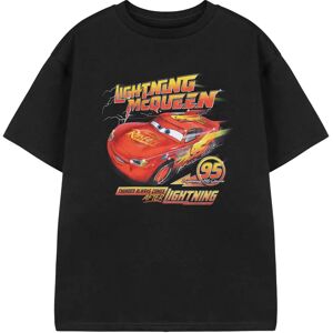 Disney Cars Lightning McQueen Black T-Shirt - Race & Adventure Disney Cars Lightning McQueen Black T-Shirt - Race & Adventure