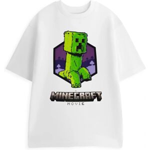 Vanilla Underground Minecraft Mens White Creeper Short Sleeve T-Shirt - T-Shirt Vanilla Underground Minecraft Mens White Creeper Short Sleeve T-Shirt - T-Shirt