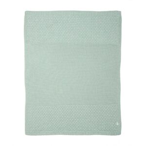 Mamas & Papas Knitted Blanket - Blue/Green - Welcome to the World Seedling Mamas & Papas Knitted Blanket - Blue/Green - Welcome to the World Seedling