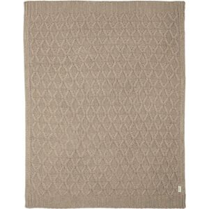 Mamas & Papas Mocha Diamond Cable Knit Blanket - Baby Mamas & Papas Mocha Diamond Cable Knit Blanket - Baby