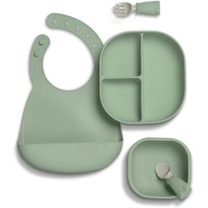 Mamas & Papas Kiwi First Mealtime Silicone Set Mamas & Papas Kiwi First Mealtime Silicone Set