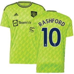 Adidas RASHFORD 10 Green Large 42-44 inch Chest - football shirt Adidas RASHFORD 10 Green Large 42-44 inch Chest - football shirt