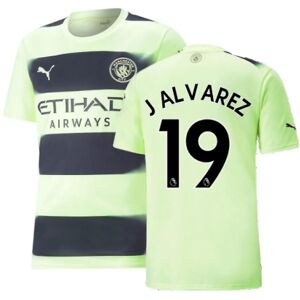 Puma J ALVAREZ 19 Yellow Football Shirt - Football Shirt Puma J ALVAREZ 19 Yellow Football Shirt - Football Shirt