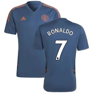 Adidas Ronaldo 7 Blue Training Shirt - Training Shirt Adidas Ronaldo 7 Blue Training Shirt - Training Shirt