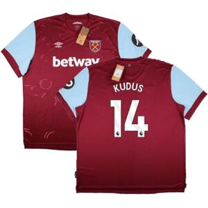 Umbro Kudus 14 Claret Football Shirt - Football Shirt Umbro Kudus 14 Claret Football Shirt - Football Shirt