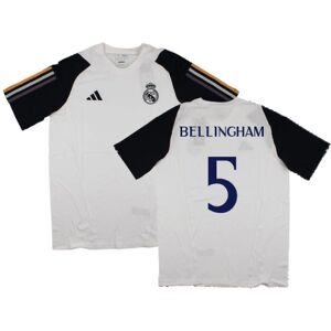 Adidas Bellingham 5 White T-Shirt - Football Adidas Bellingham 5 White T-Shirt - Football
