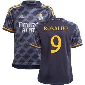 Adidas Ronaldo Kids Navy Football Shirt - 2023-2024 Away Adidas Ronaldo Kids Navy Football Shirt - 2023-2024 Away