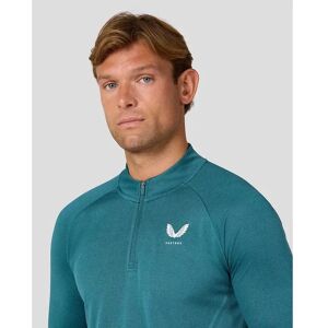Castore - Engineered knit 1/4 zip - Green - Large - Sweater Castore - Engineered knit 1/4 zip - Green - Large - Sweater