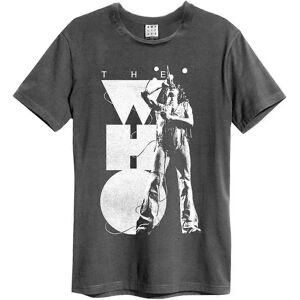 Amplified Charcoal Unisex Roger T-Shirt - The Who Amplified Charcoal Unisex Roger T-Shirt - The Who