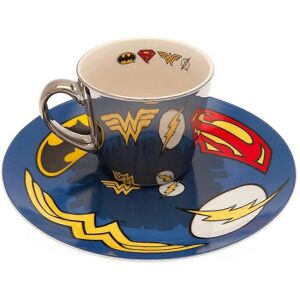 DC Comics Logo Mug & Plate Set DC Comics Logo Mug & Plate Set
