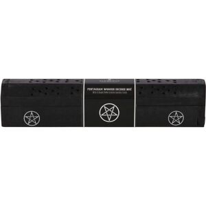 Elements Black Pepper Pentagram Wooden Incense Gift Set - Incense, Mango Wood, 10 Sticks Elements Black Pepper Pentagram Wooden Incense Gift Set - Incense, Mango Wood, 10 Sticks