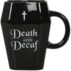 Something Different Mug Caisse, Croix, Texte - Noir, Unisexe 310ml - Publicité Something Different Mug Caisse, Croix, Texte - Noir, Unisexe 310ml - Publicité