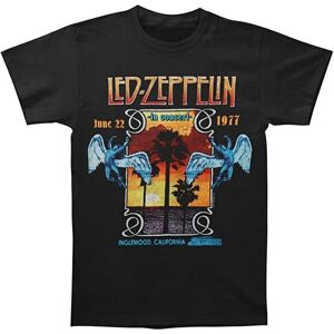 Led Zeppelin Inglewood Crew Neck T-shirt - T-shirt Led Zeppelin Inglewood Crew Neck T-shirt - T-shirt